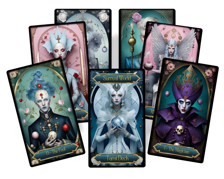 Surreal World tarot deck 